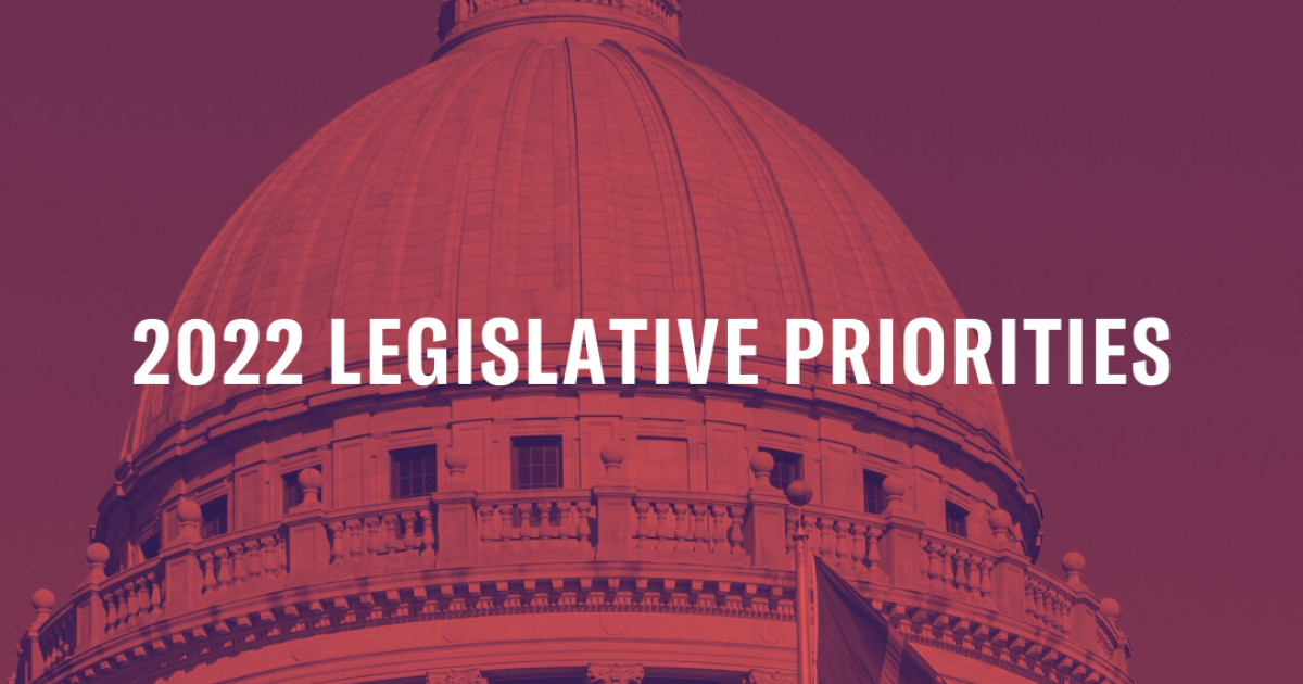 2022 Legislative Priorities ACLU of Mississippi