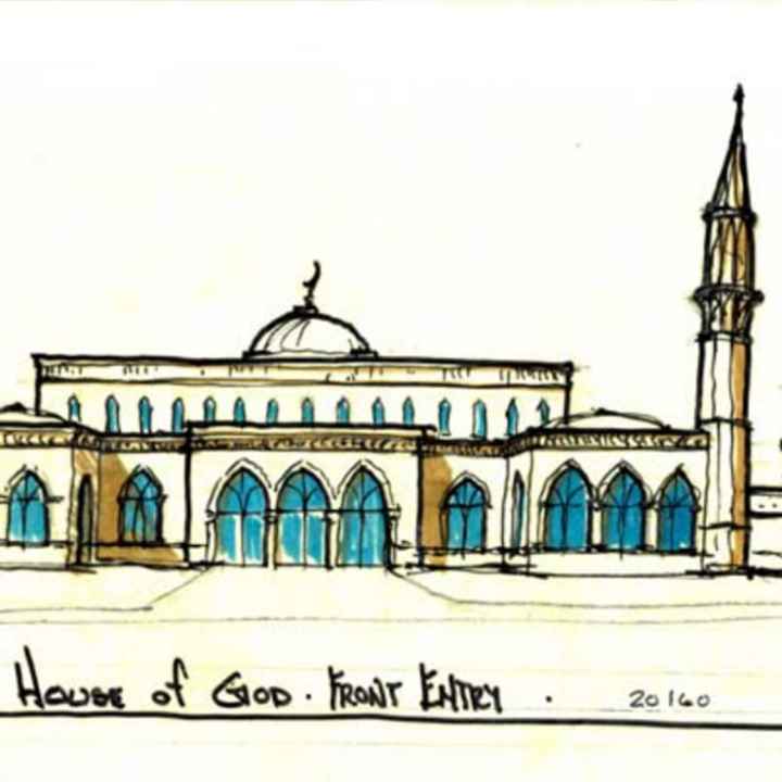 Mosque sketch